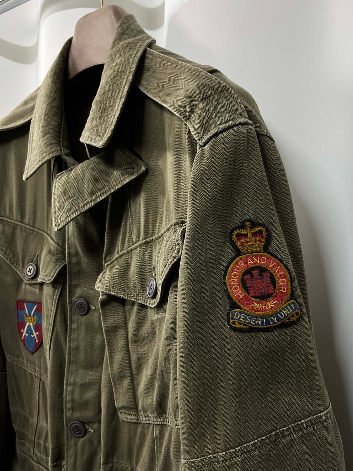 폴로 랄프로렌 hbt 아이코닉 브리티쉬 밀리터리 유니언잭 필드자켓 상품이미지8