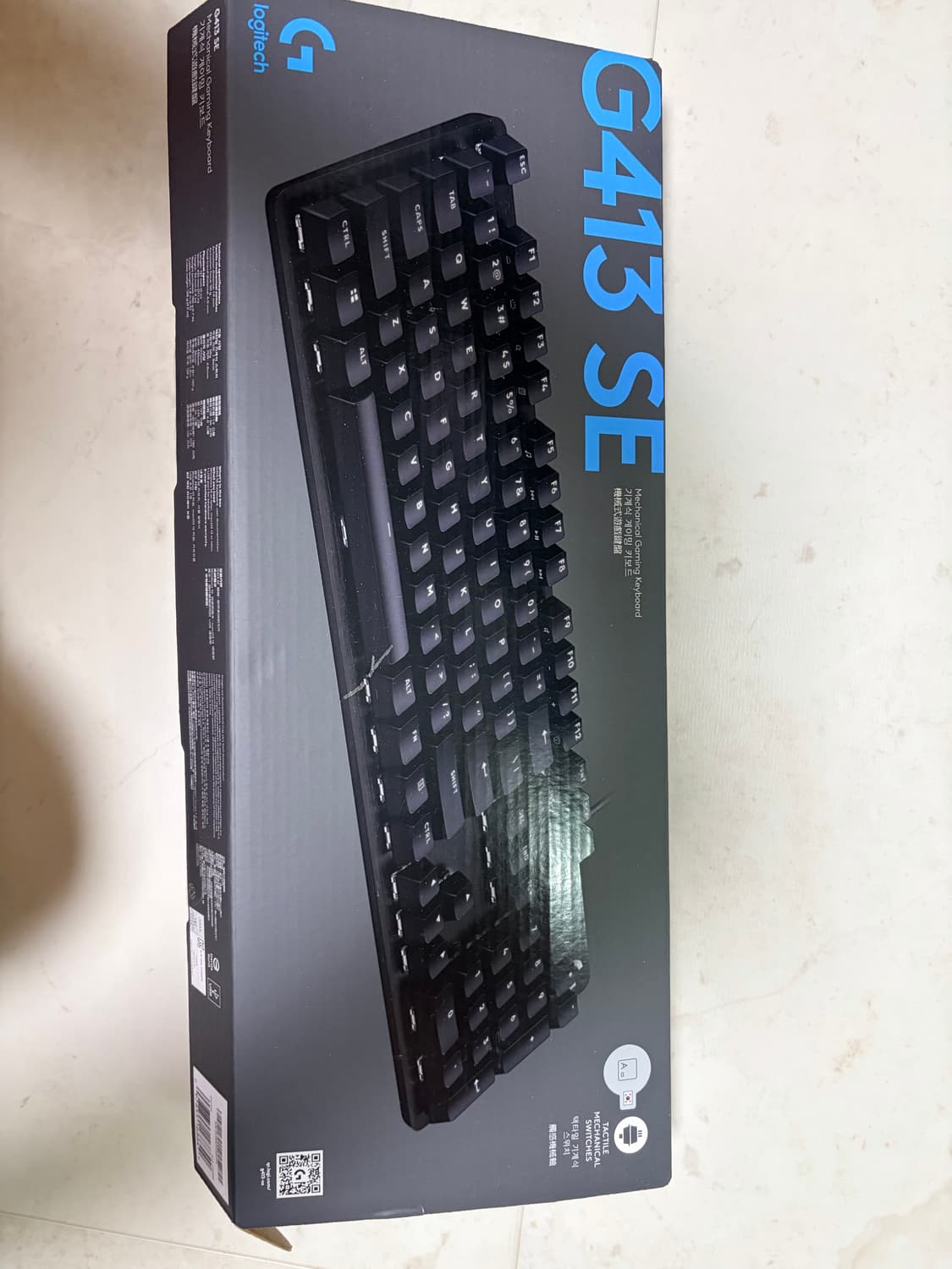 로지텍코리아 공식 G413SE 풀타입 기계식 게이밍 키보드 상품이미지2