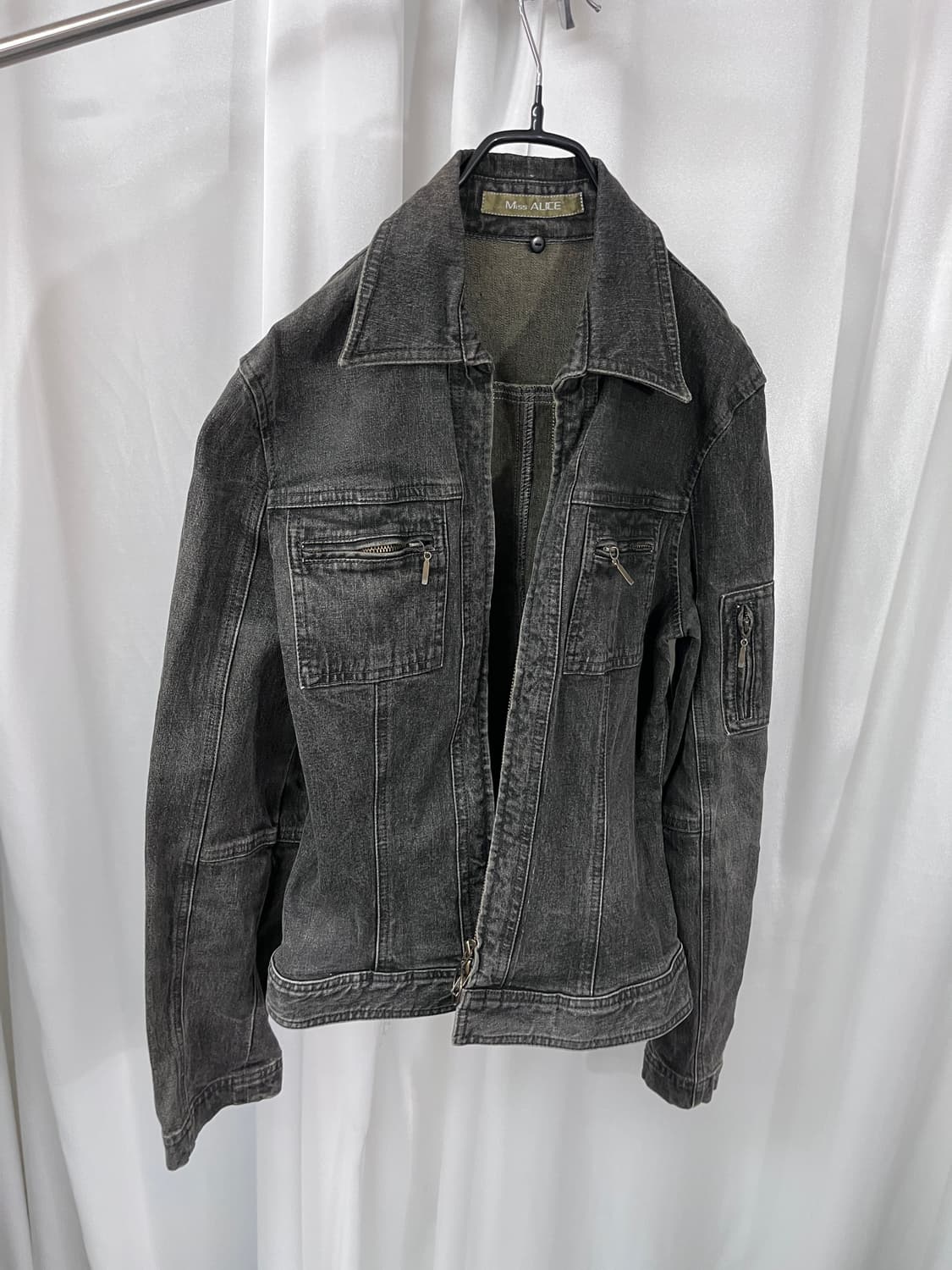 miss alice y2k denim jacket 상품이미지4