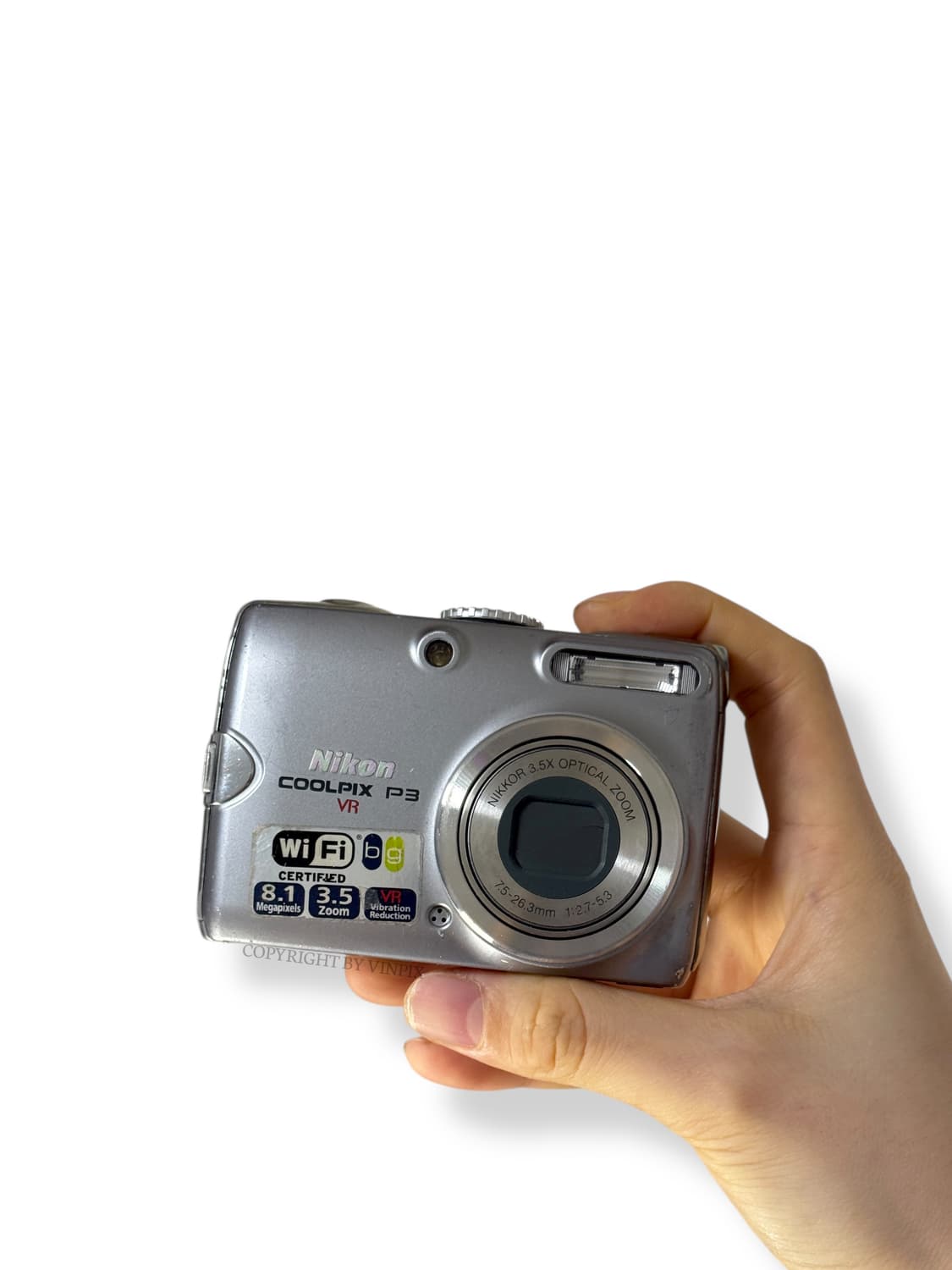 니콘 쿨픽스 P3 빈티지 디지털 카메라 디카 상품이미지8