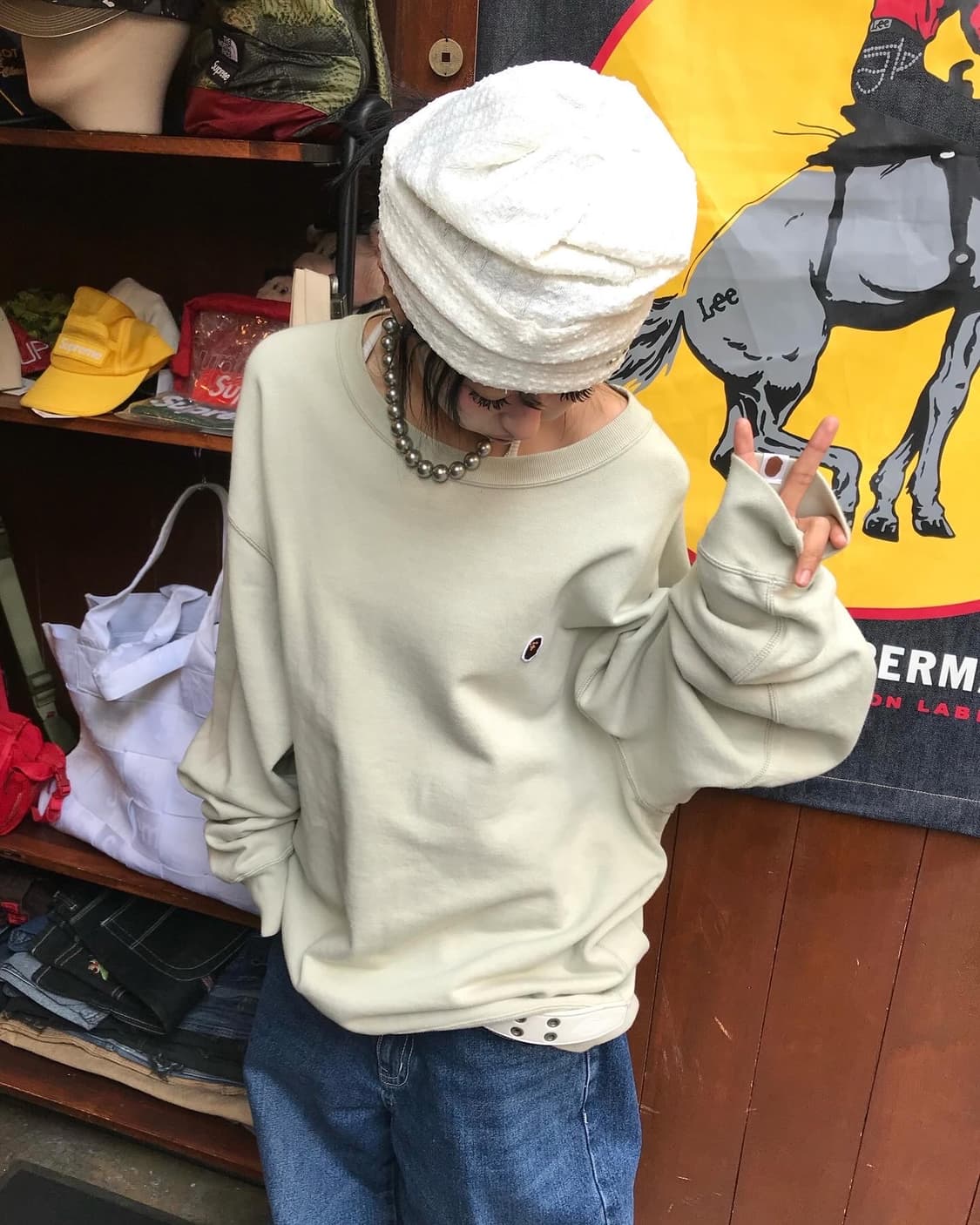 Bape Saru SweatShirts 상품이미지2