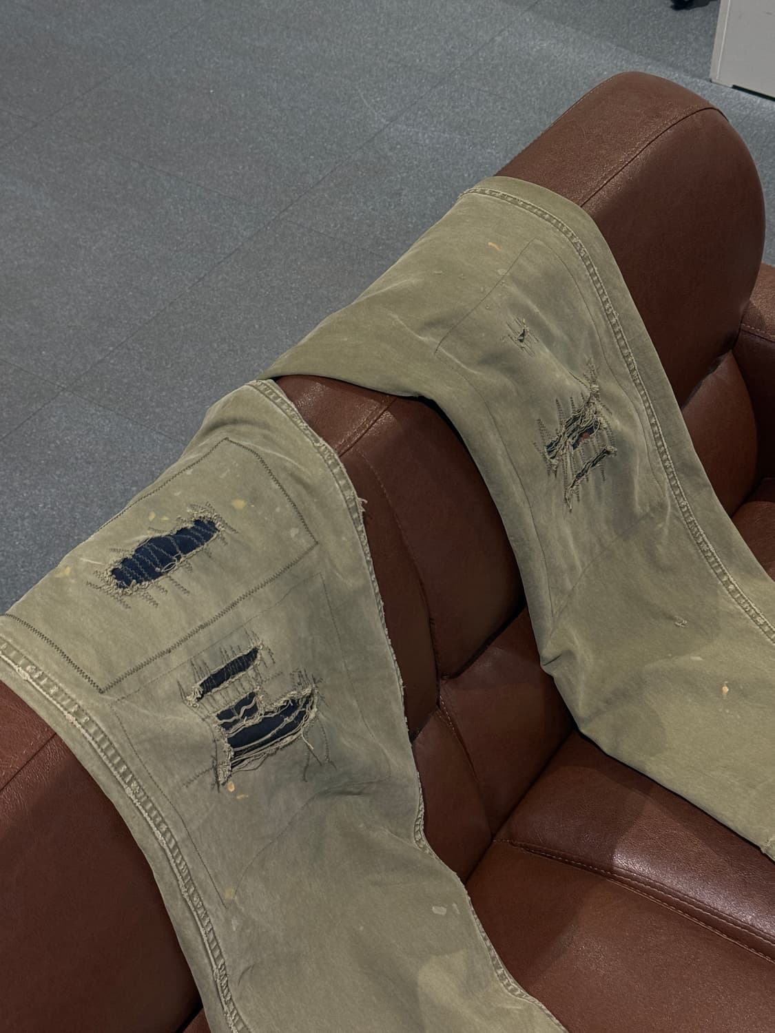 visvim veterans pants crash 1size 비즈빔 상품이미지1