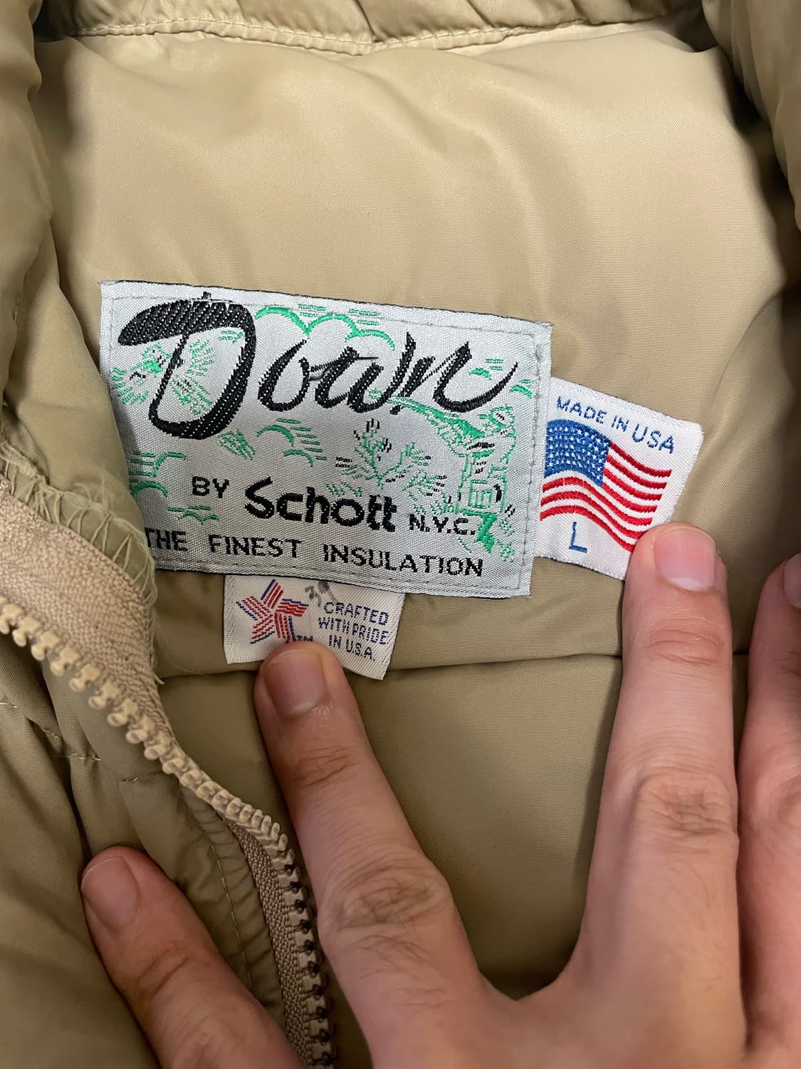 Schott 패딩 (L) 상품이미지3