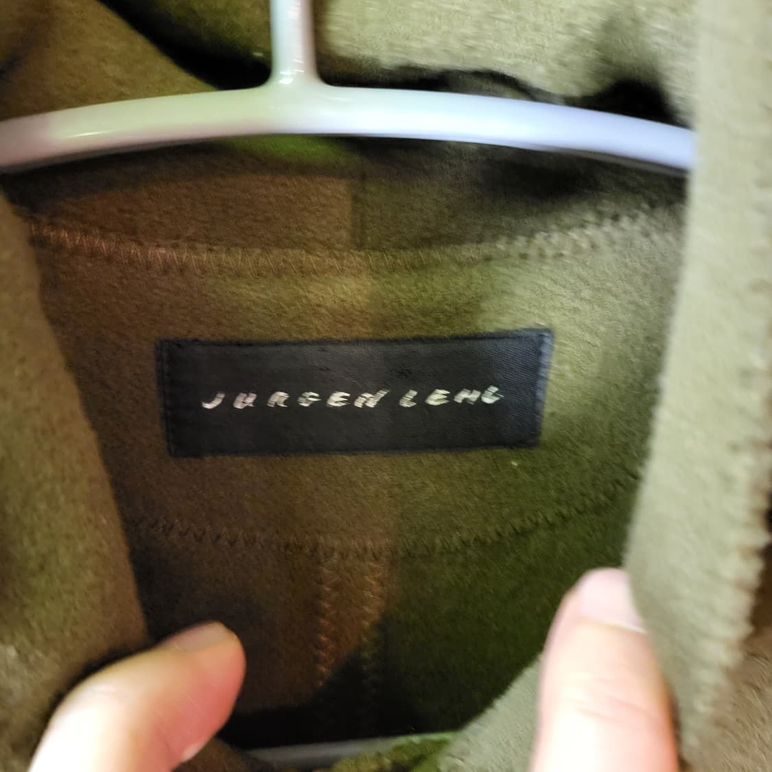 JPN 빈티지 모직 롱 코트 상품이미지4