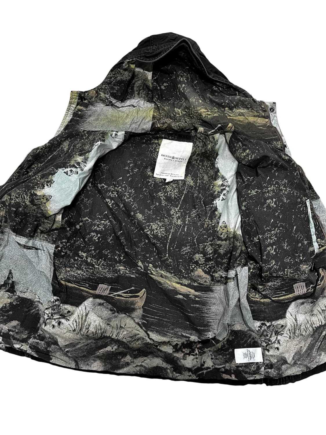 데님 앤 서플라이 랄프로렌 밀리터리패턴 야상  상품이미지4