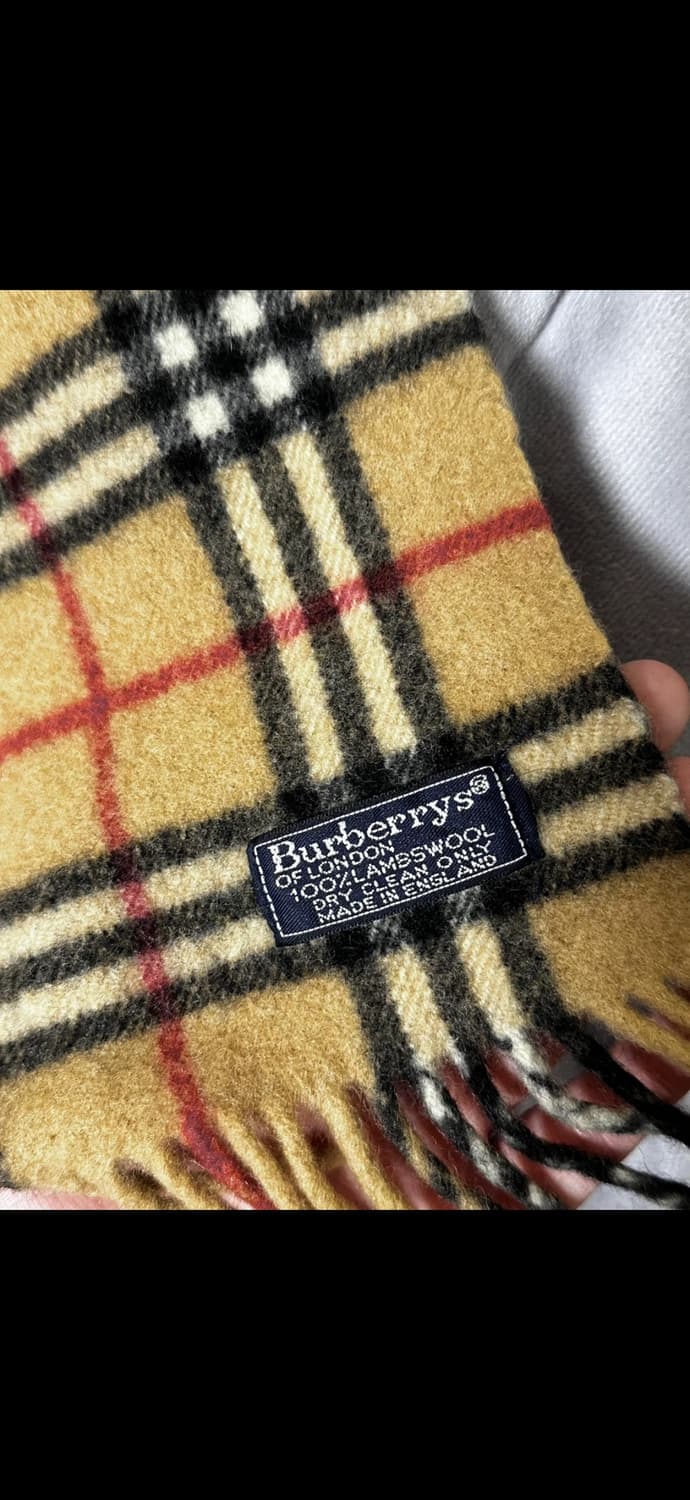 버버리 머플러 150X28cm (정품) 상품이미지2