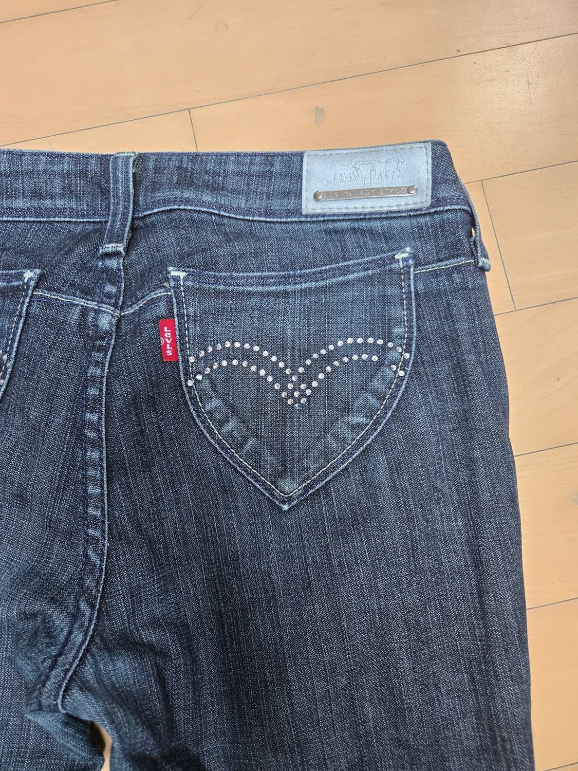 리바이스 여성 부츠컷 청바지 27인치 상품이미지4