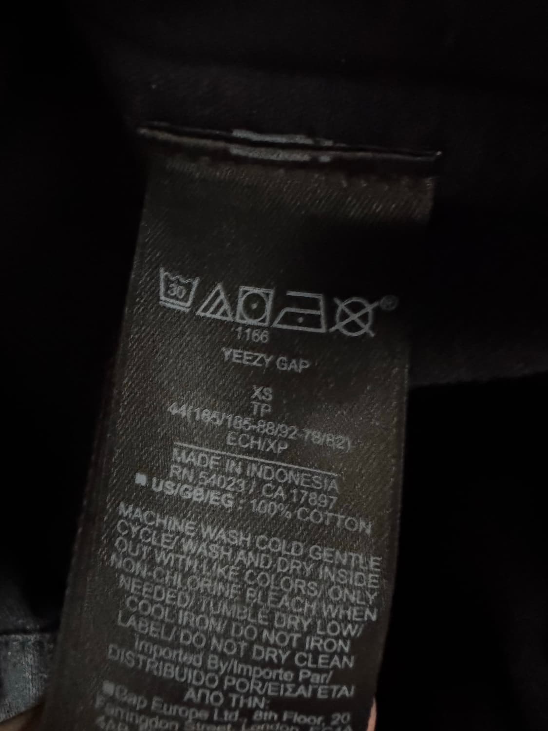 yeezy gap 사틴 아노락 상품이미지3