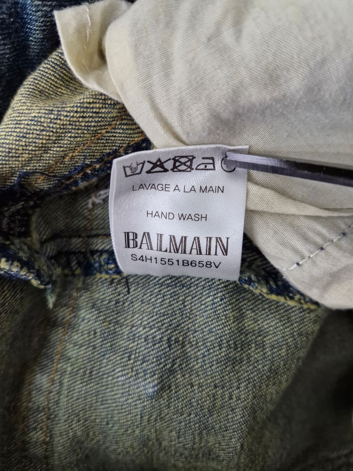 BALMAIN 발망 진청 바이커진(36) 상품이미지7