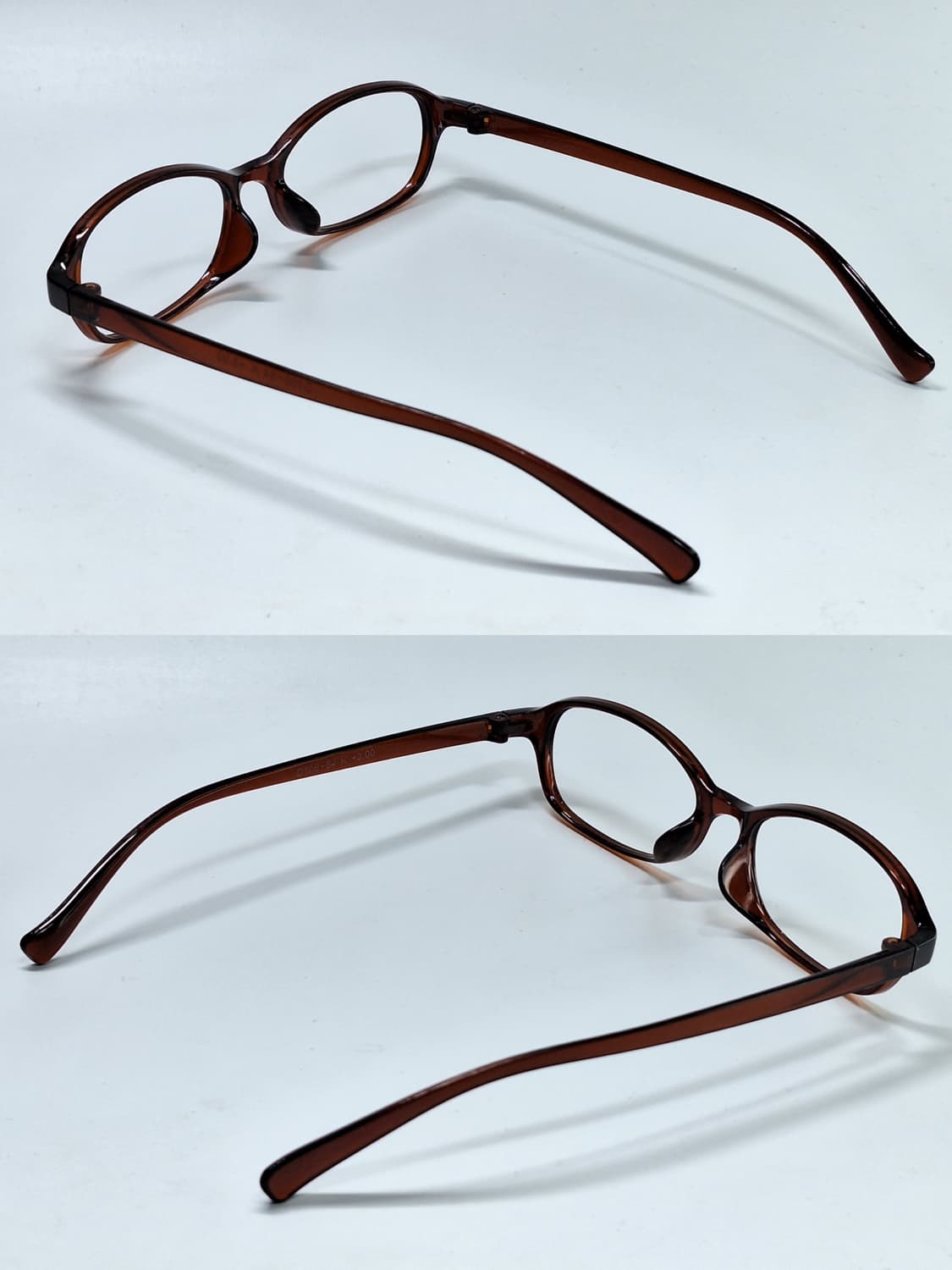 슬림 오벌형 뿔테 안경테 D10654K 일본수입 빈티지 클래식 레트로 패 상품이미지7