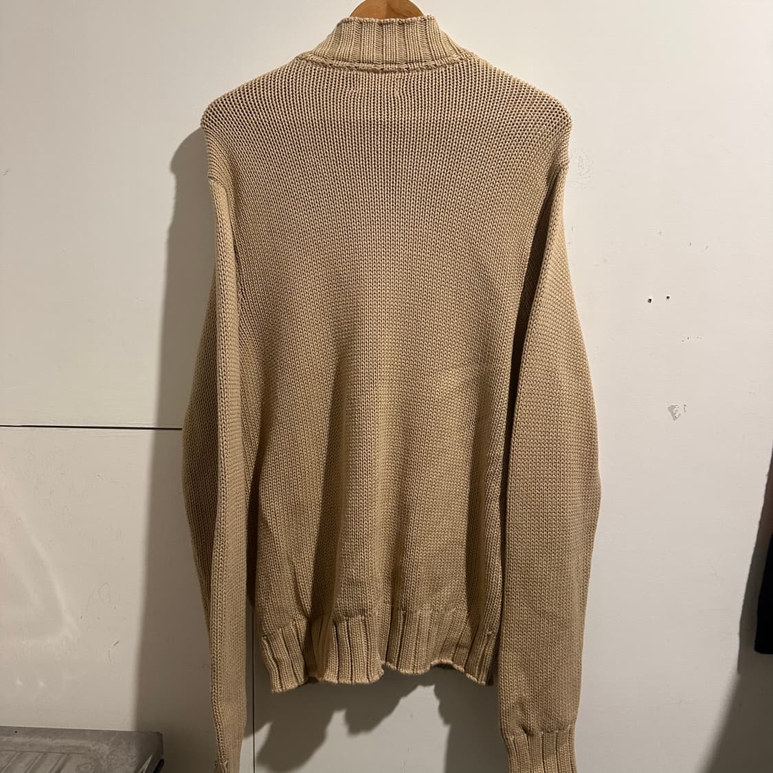 폴로 랄프로렌 베이지 니트 가디건 상품이미지5