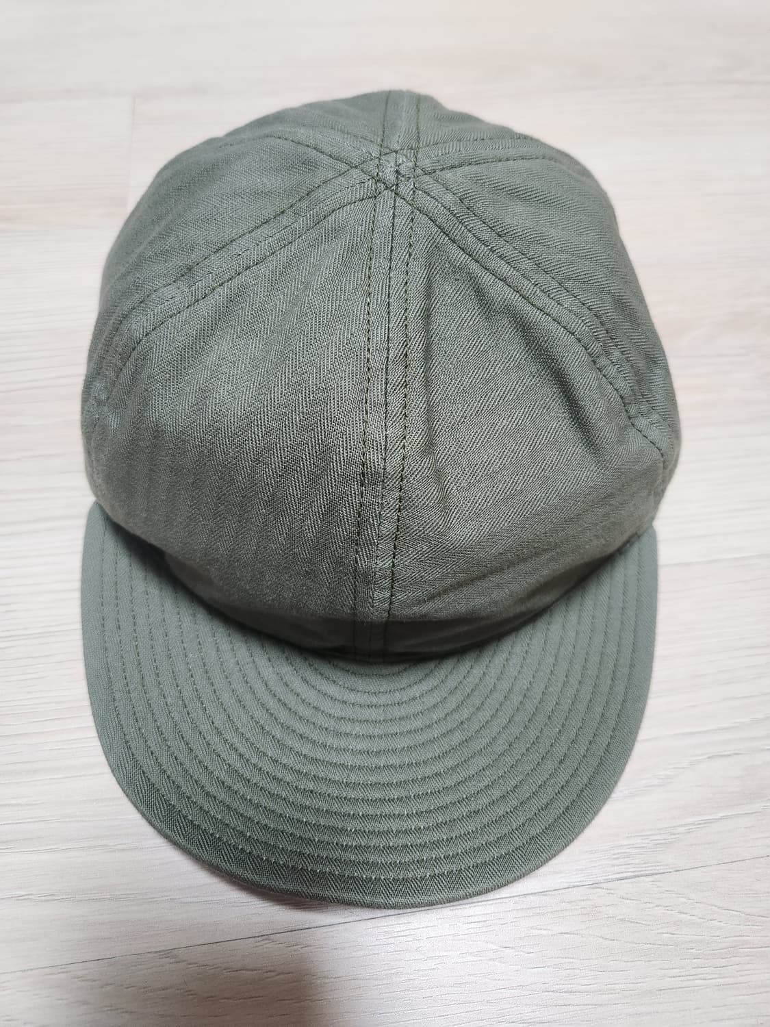 리얼맥코이 A-3 캡 올리브 상품이미지2