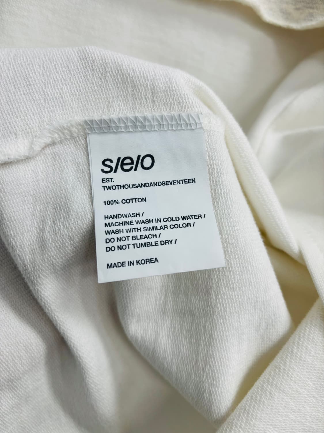 s/e/o(에스이오) 레이어드 컷오프 롱슬리브 상품이미지3