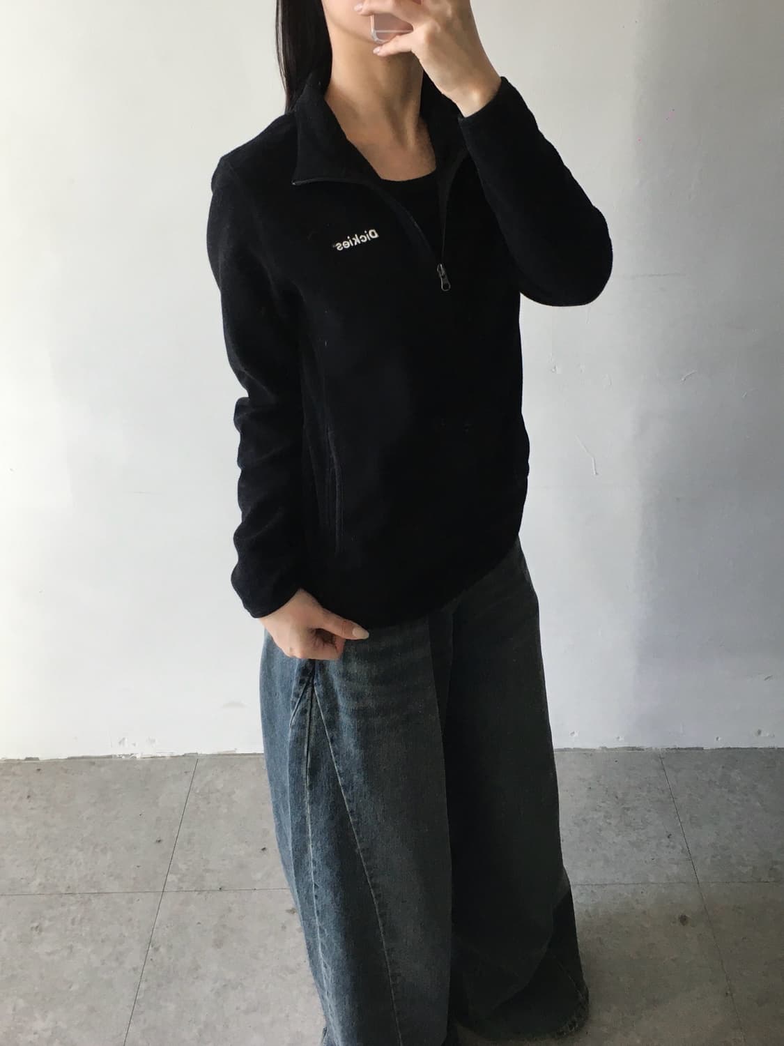 디키즈 로고 후리스 상품이미지2