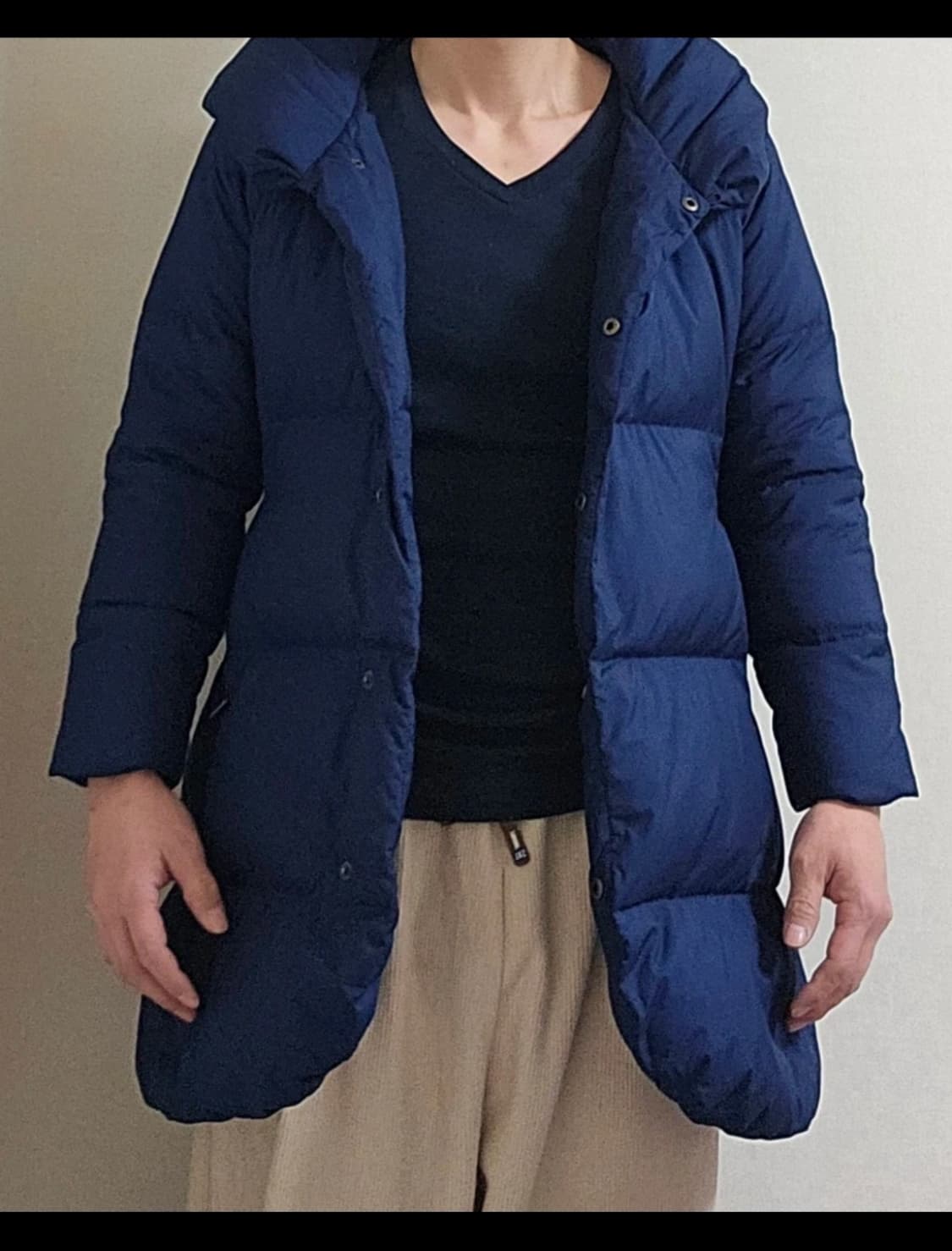 랄프로렌 여성 로얄 블루 롱패딩 XL(16) 상품이미지3