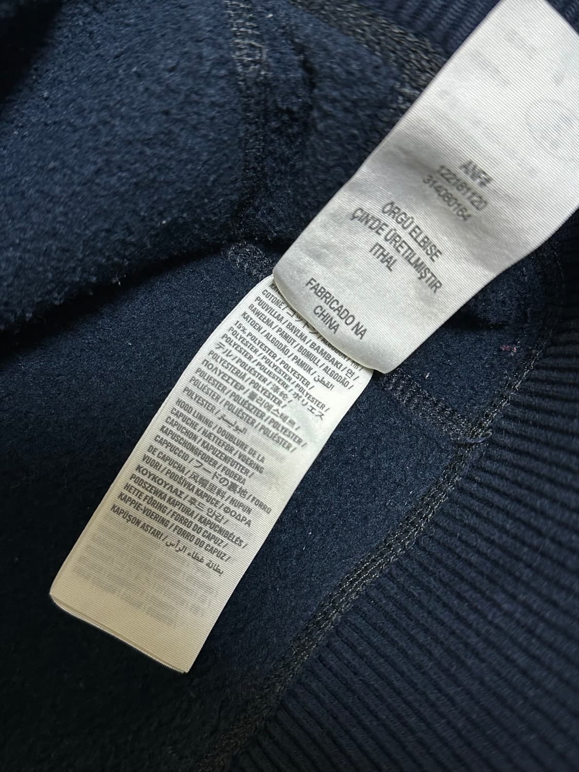 아베크롬비 후드집업 네이비(s) 상품이미지4