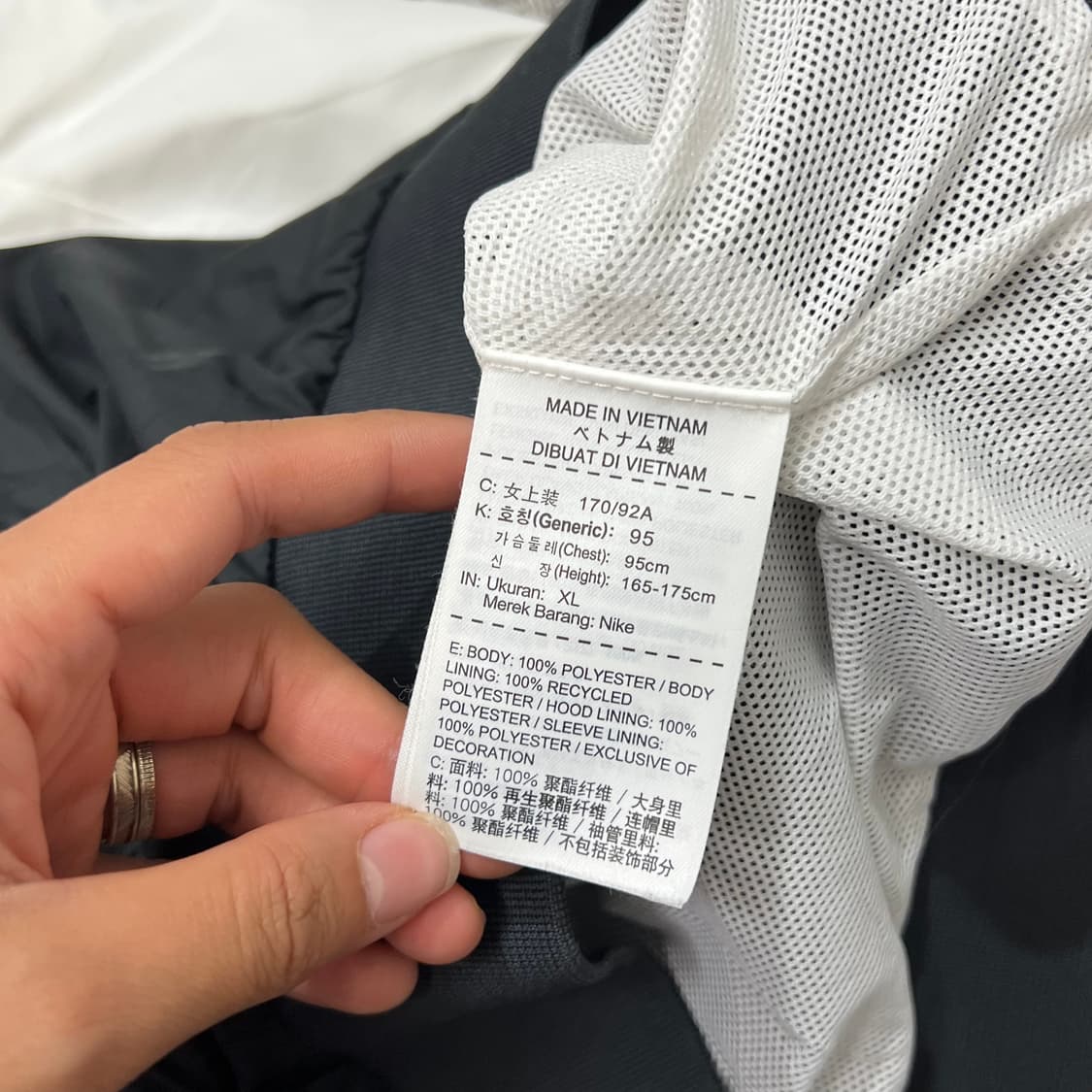 [우먼105] 나이키 바람막이 상품이미지4
