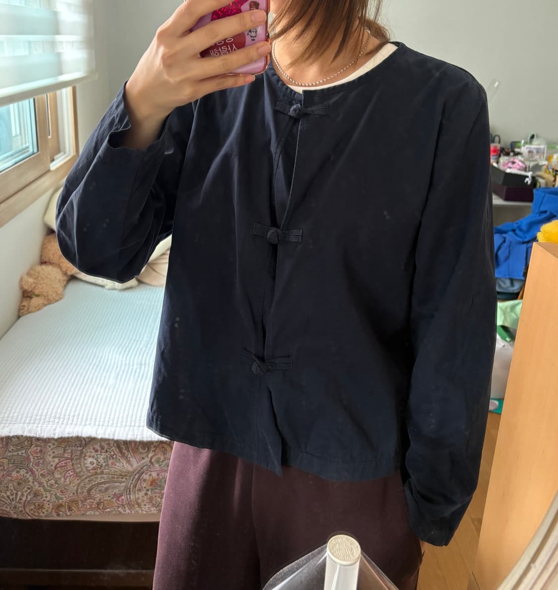 에프터먼데이 loa 오리엔탈 버튼 가디건 셔츠 상품이미지6