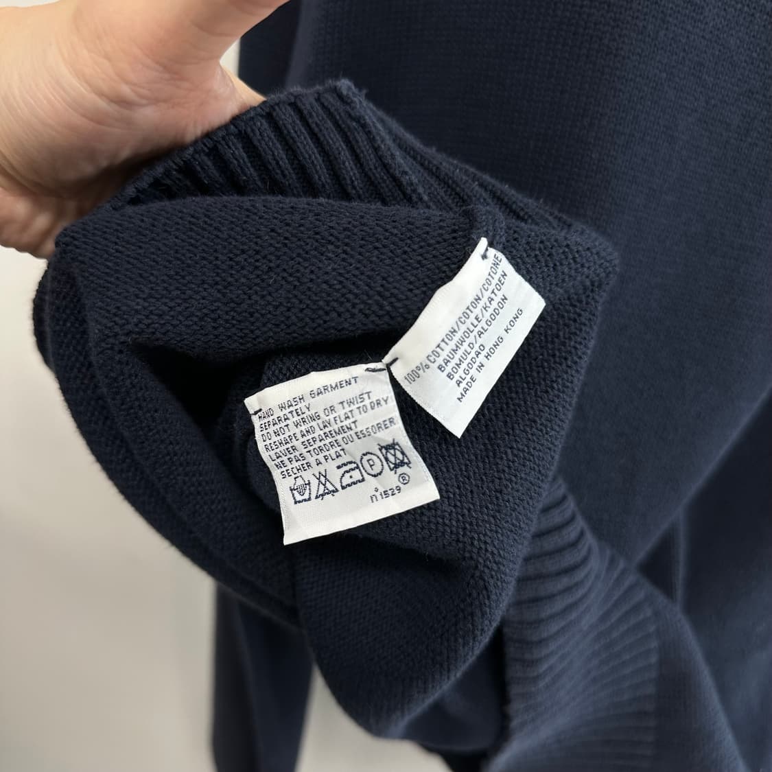 Polo logo v-neck knit 상품이미지5