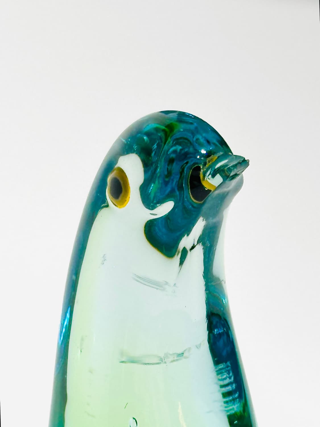 일본 빈티지 마르티 아트글라스 팽귄 오브제 상품이미지6