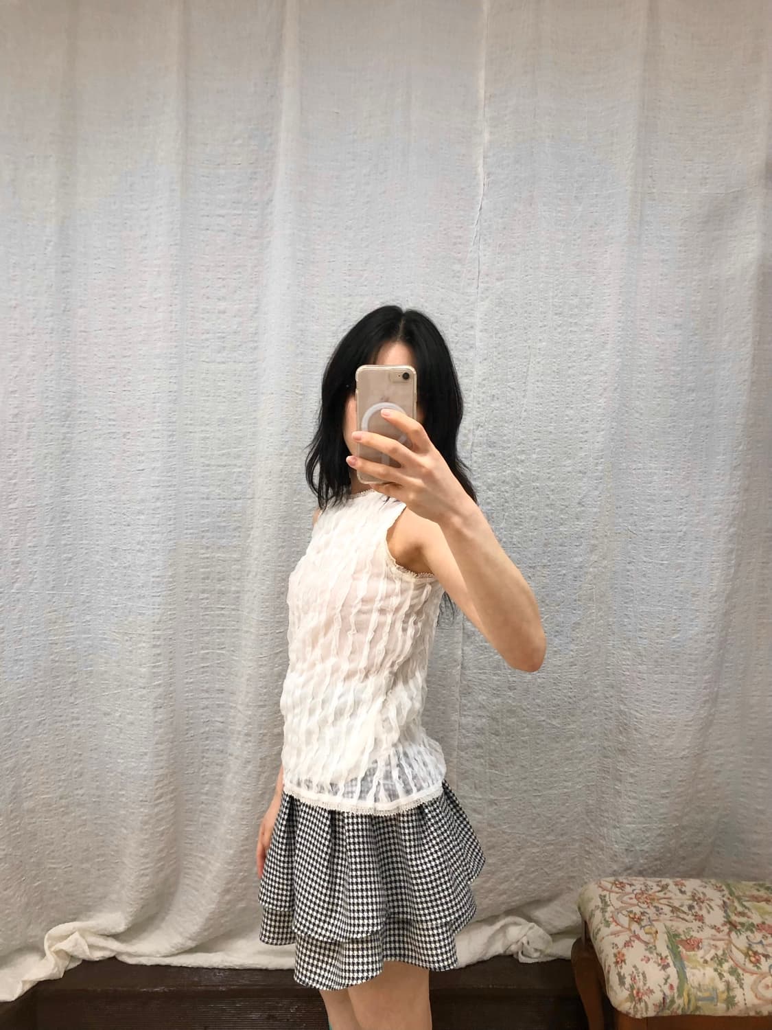 Twinkle lace sleeveless 상품이미지3