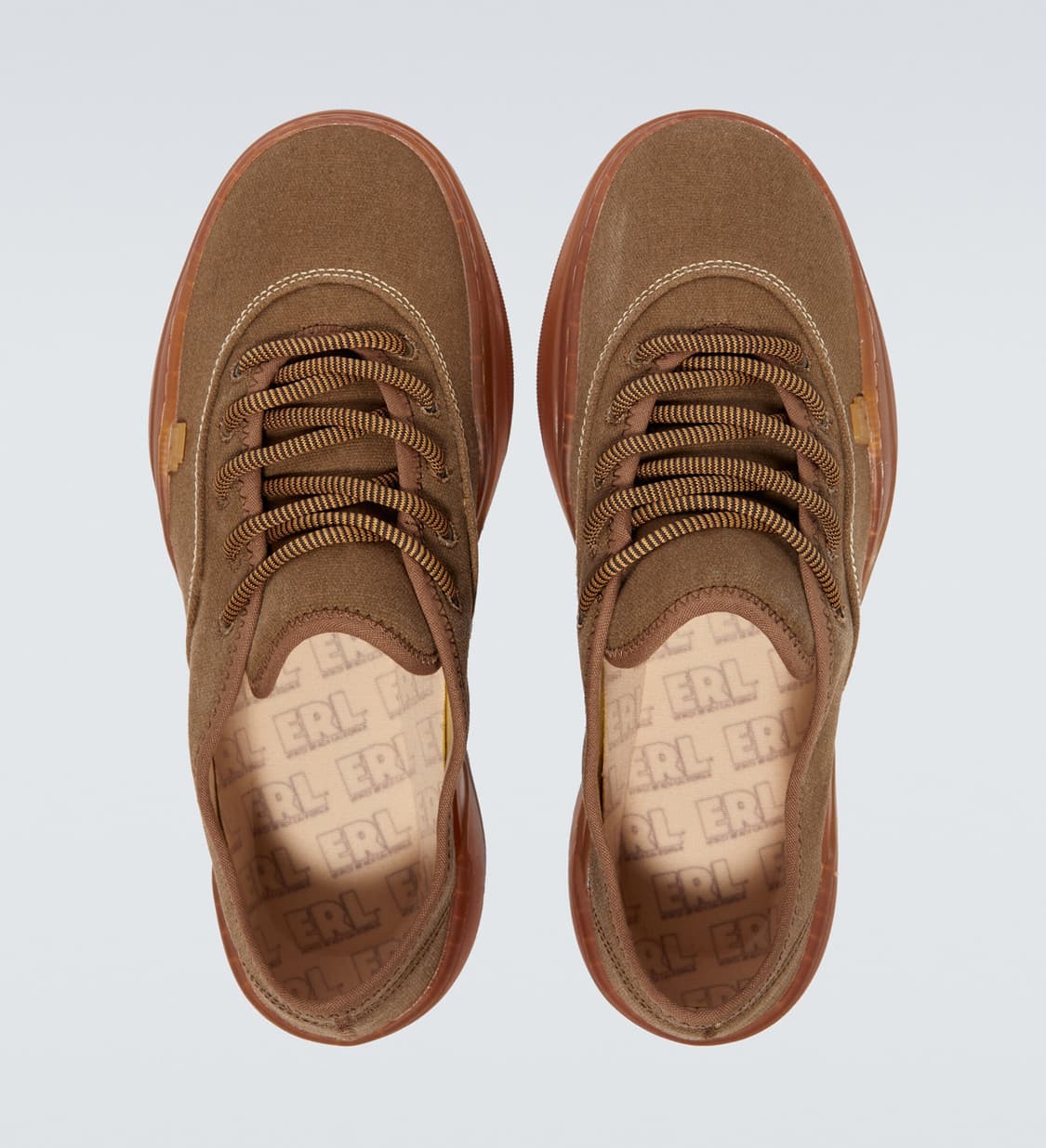 ERL 카미노 로우 스케이트 스니커즈 브라운 상품이미지4