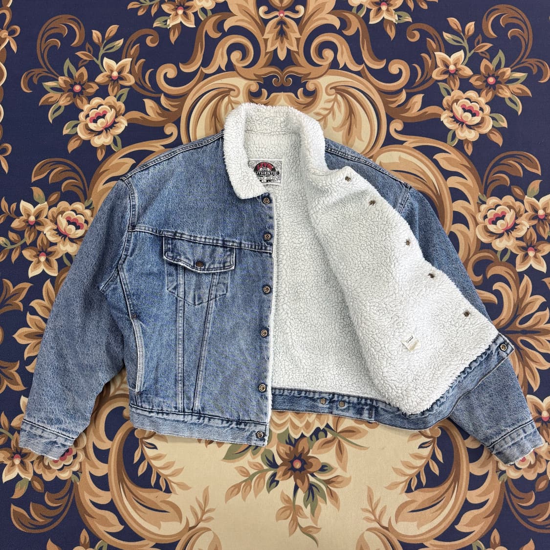 (L)90s 리비이스 Levis 쉐르파 데님자켓(made in usa) 상품이미지4