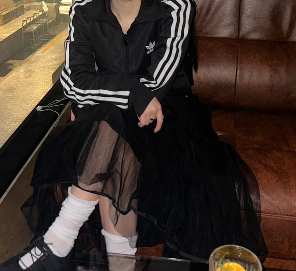 쉬폰 롱스커트 상품이미지2