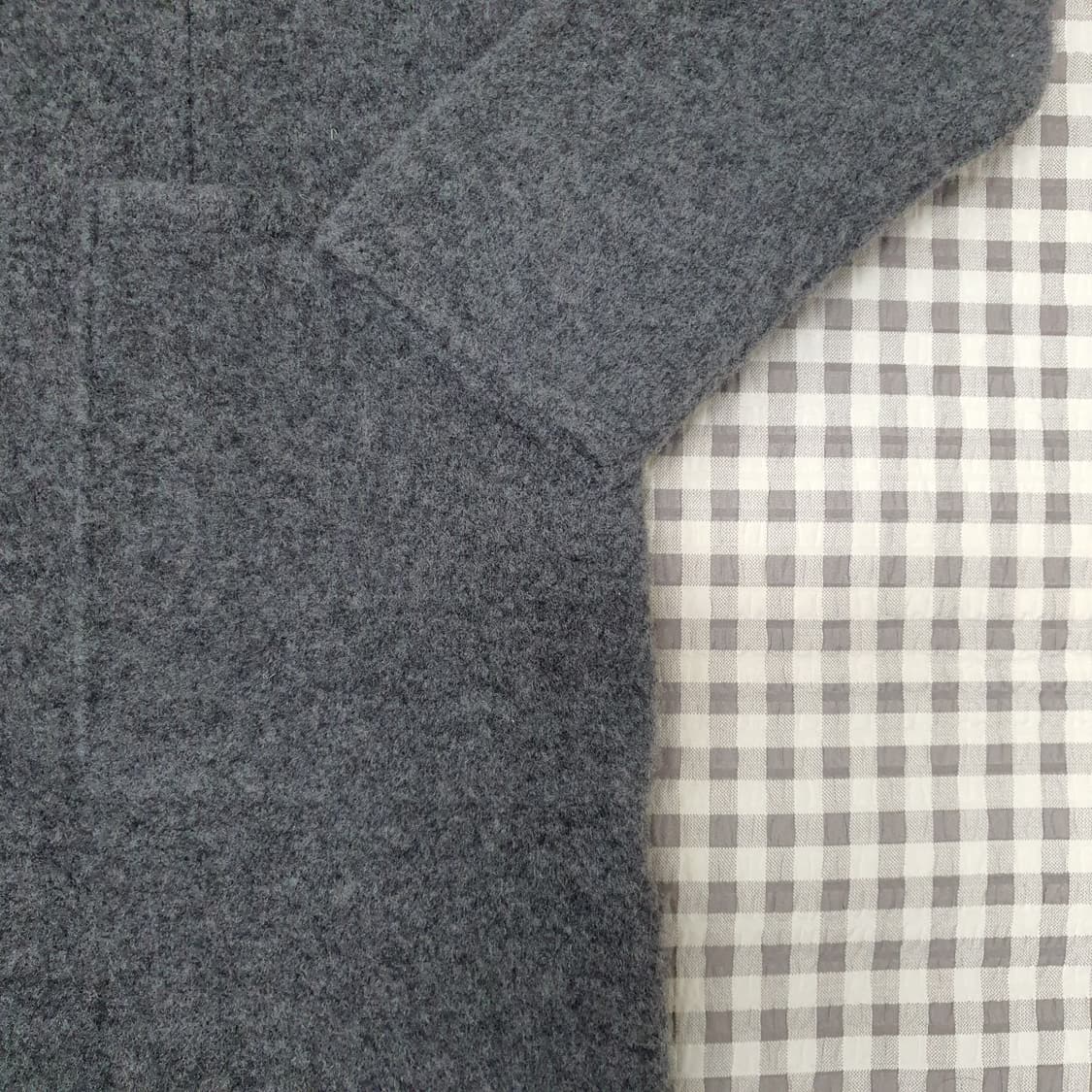 DKNY 울 니트 코트 남자95~100 상품이미지4