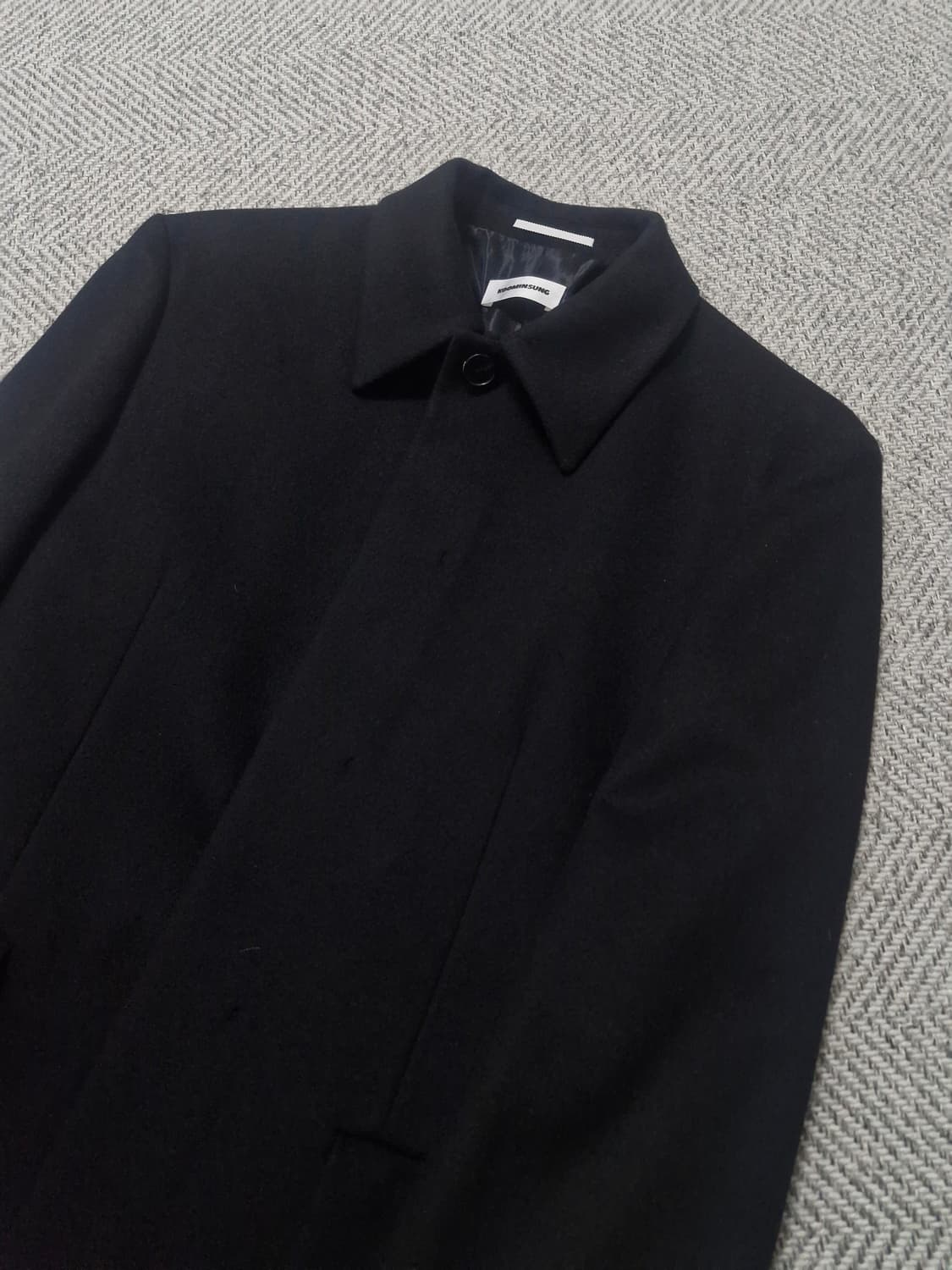 (극미중고) 구민성 24fw오버사이즈 맥코트 M사이즈 상품이미지1