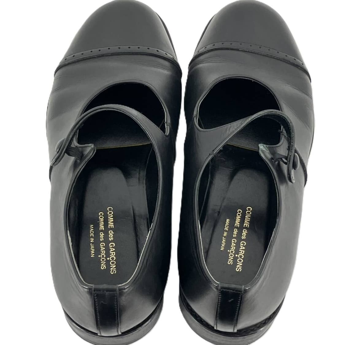 꼼데가르송 가죽 스트랩 플랫슈즈 상품이미지6