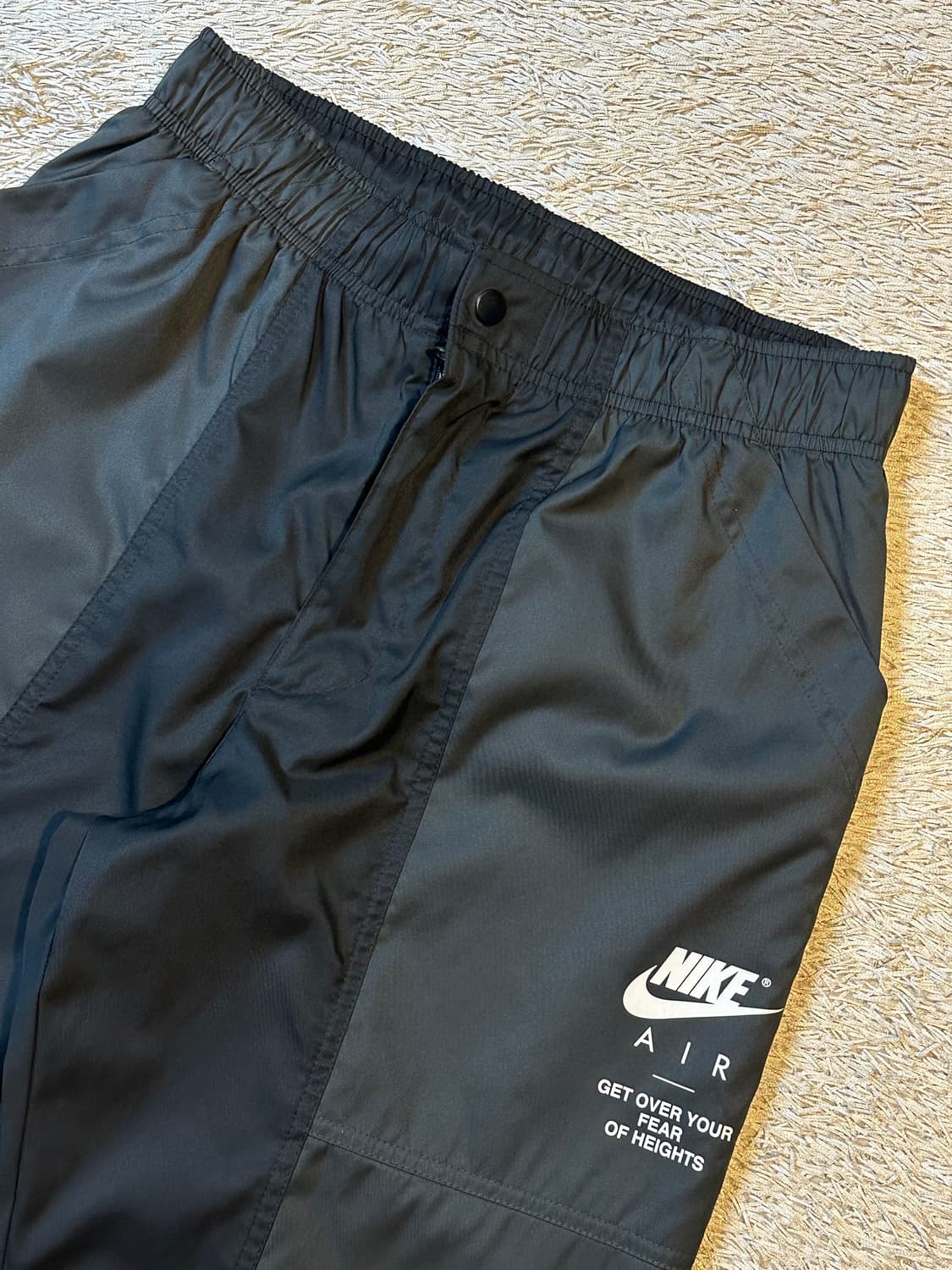 나이키 신형 에어 우븐 라인드 팬츠 블랙 상품이미지1