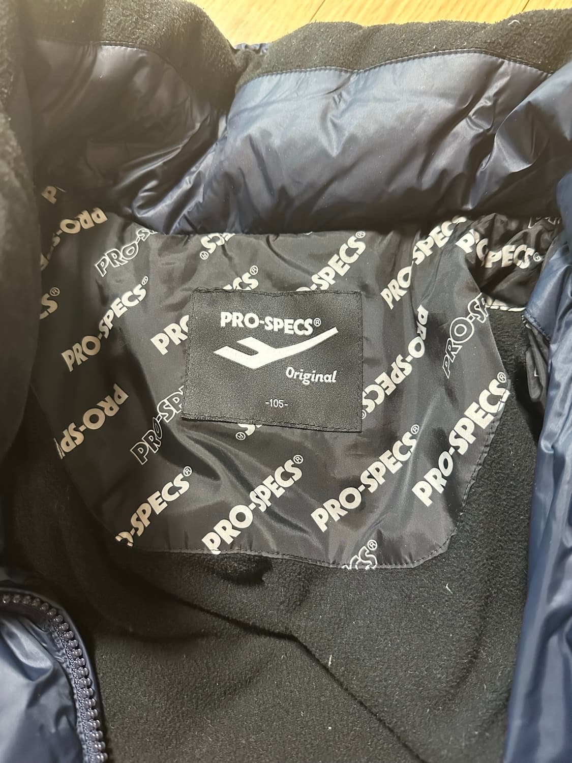 프로스팩스 덕 다운롱 패딩 네이비 상품이미지3