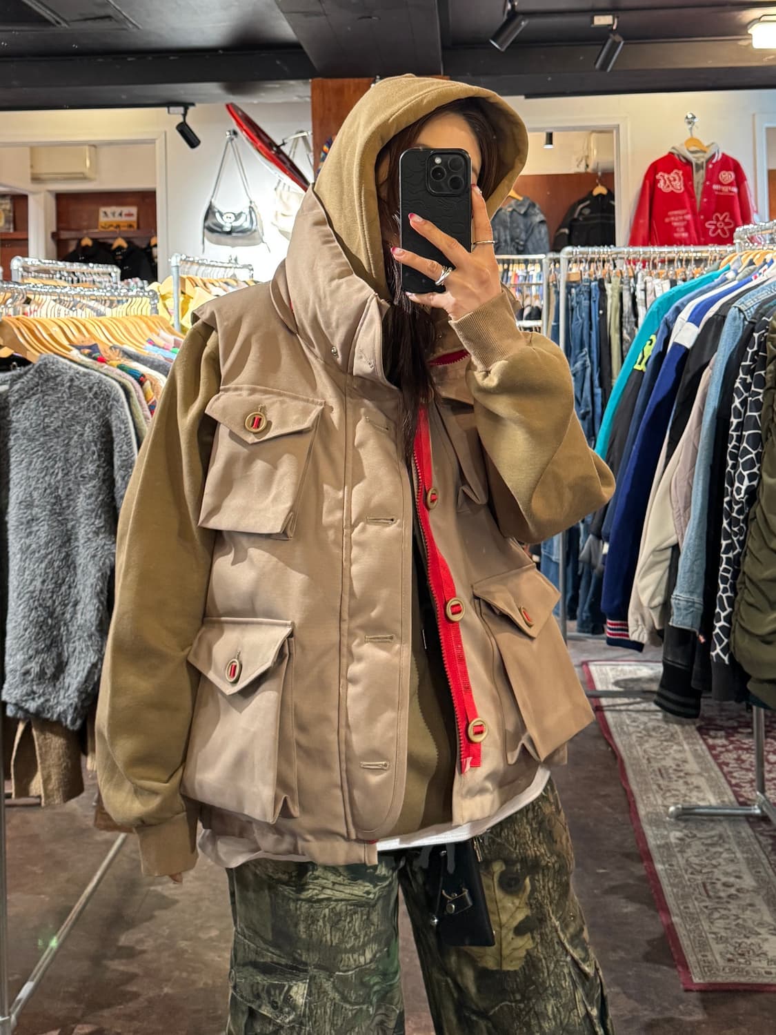 페노메논 덕다운 패딩 베스트 M 상품이미지8