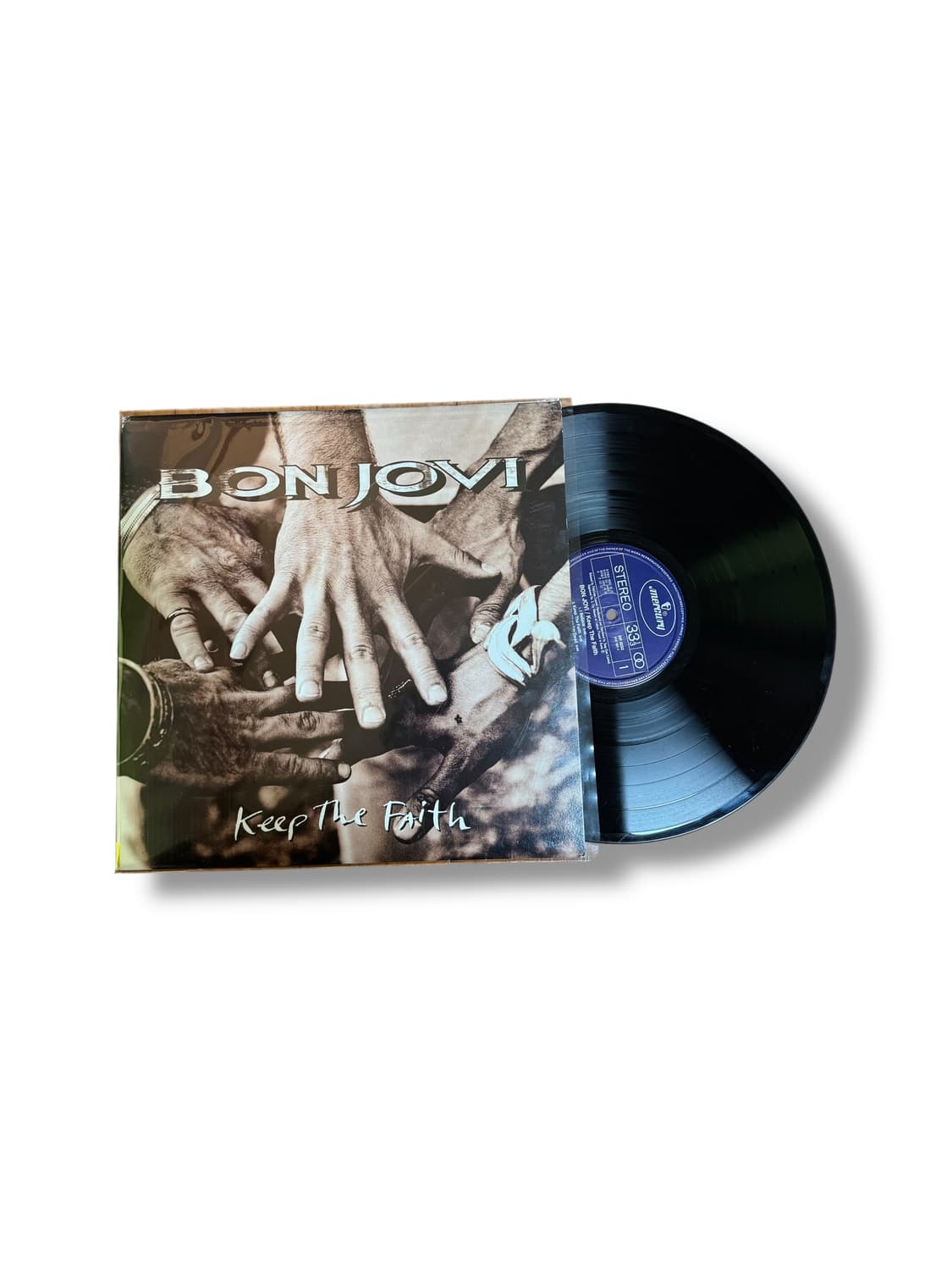 본조비 Keep The Faith LP 바이닐 음반   상품이미지1