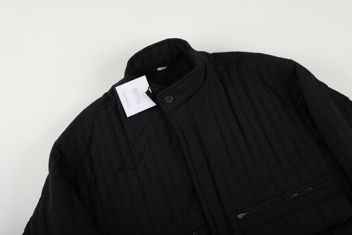 [M] 트릴리온 퀼티드 오버핏 블루종 패딩 (새상품) 상품이미지2