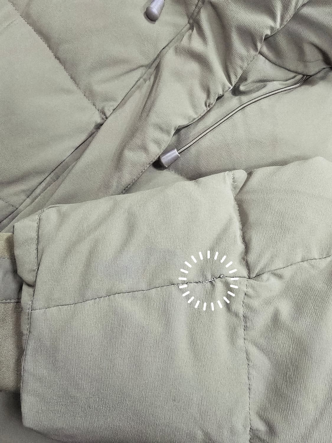 스튜디오톰보이 다운롱패딩 브라운 상품이미지8