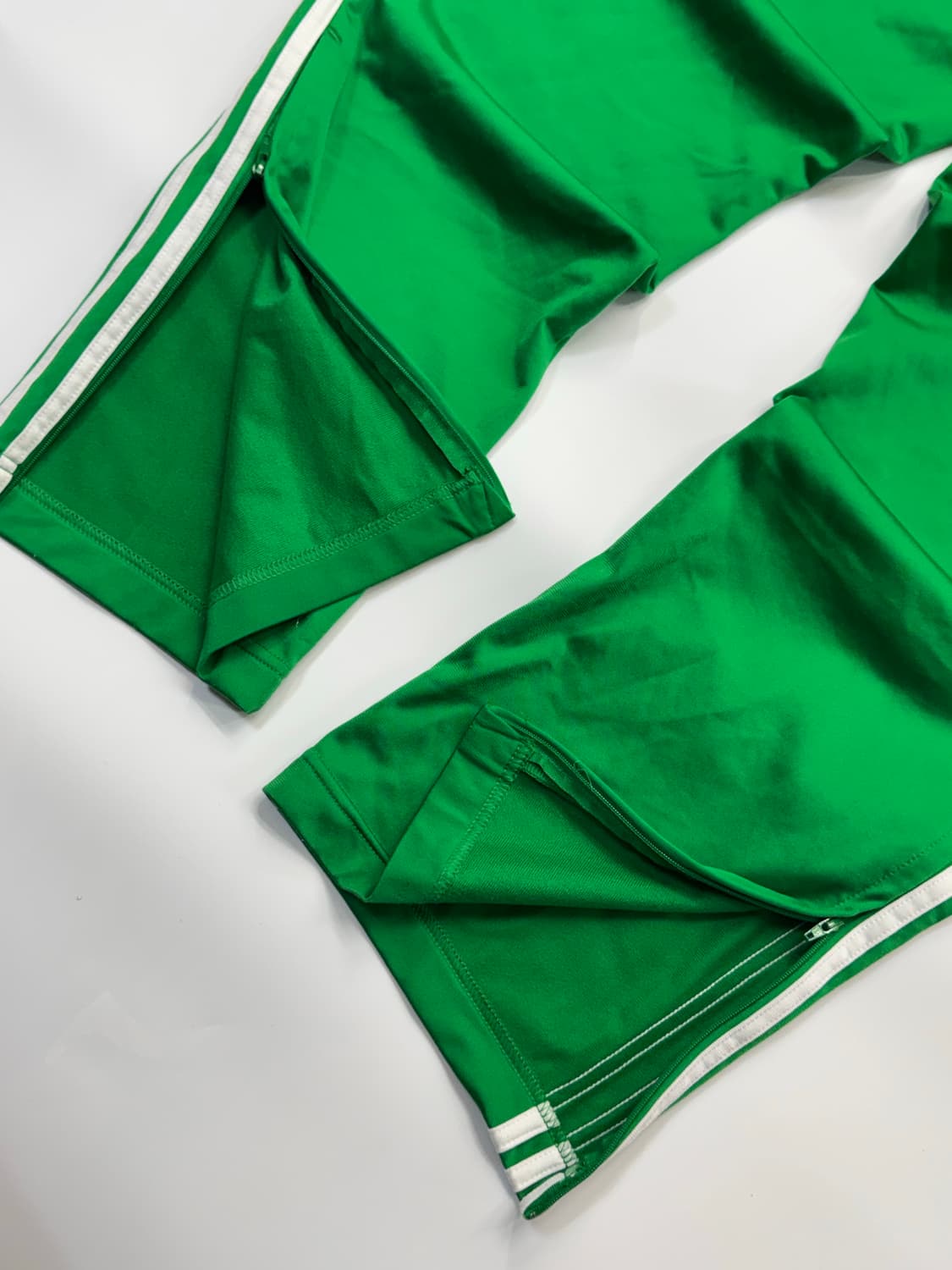 아디다스 삼선 파이어버드 그린 트랙팬츠 져지 와이드 바지 상품이미지5