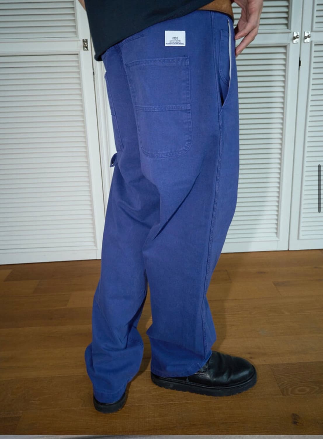 (새상품) Ryoo 페인터팬츠 L판매 상품이미지1