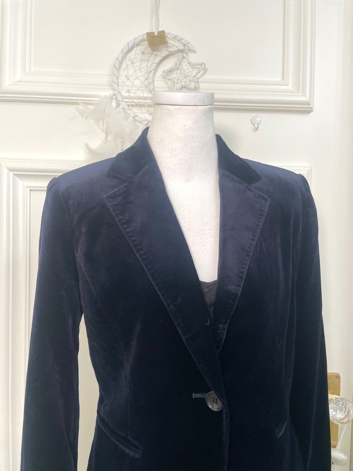 blue velvet basic jacket 상품이미지3