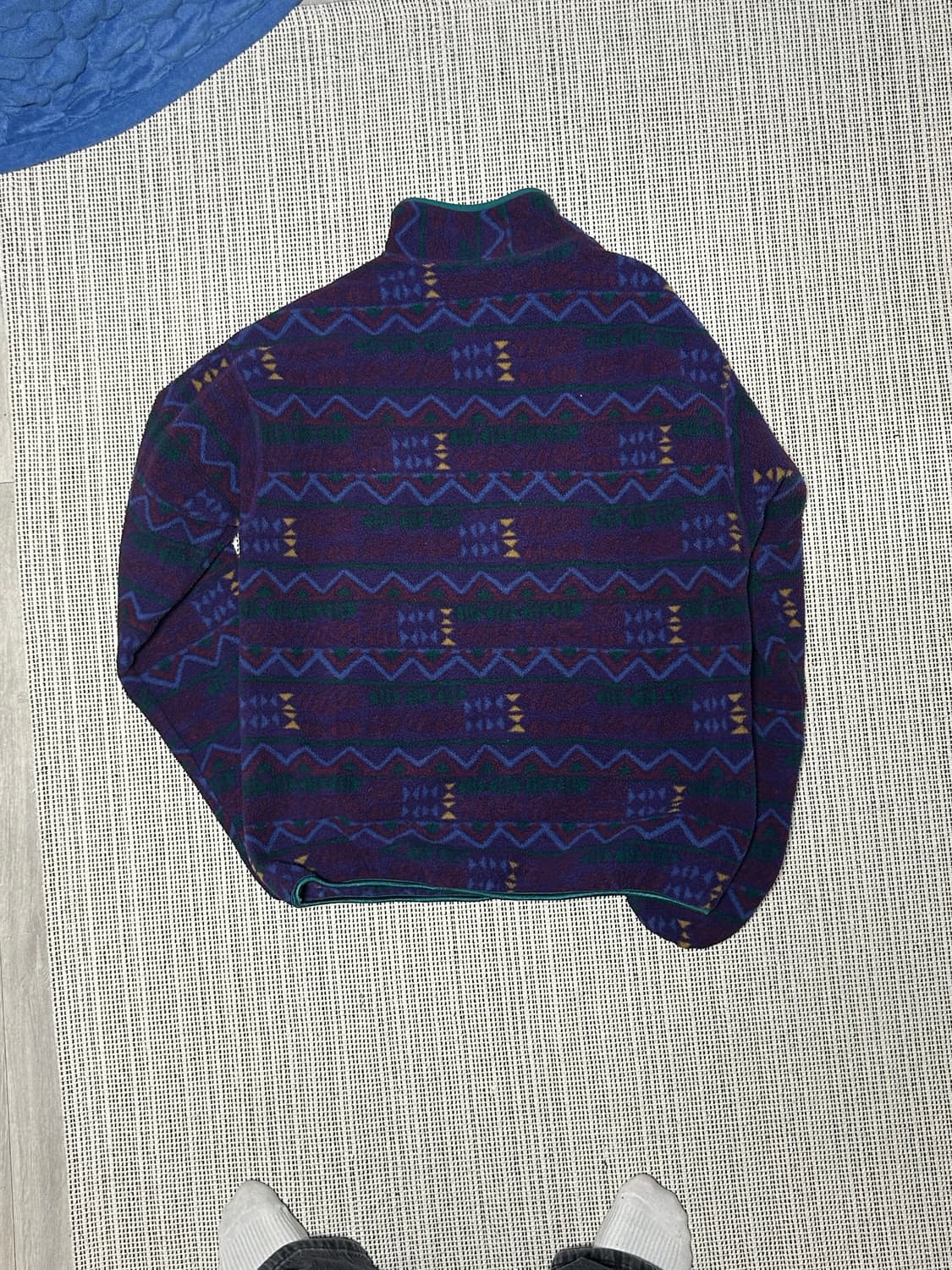 🇺🇸90s usa 콜롬비아 아즈텍 신칠라 플리스 상품이미지2