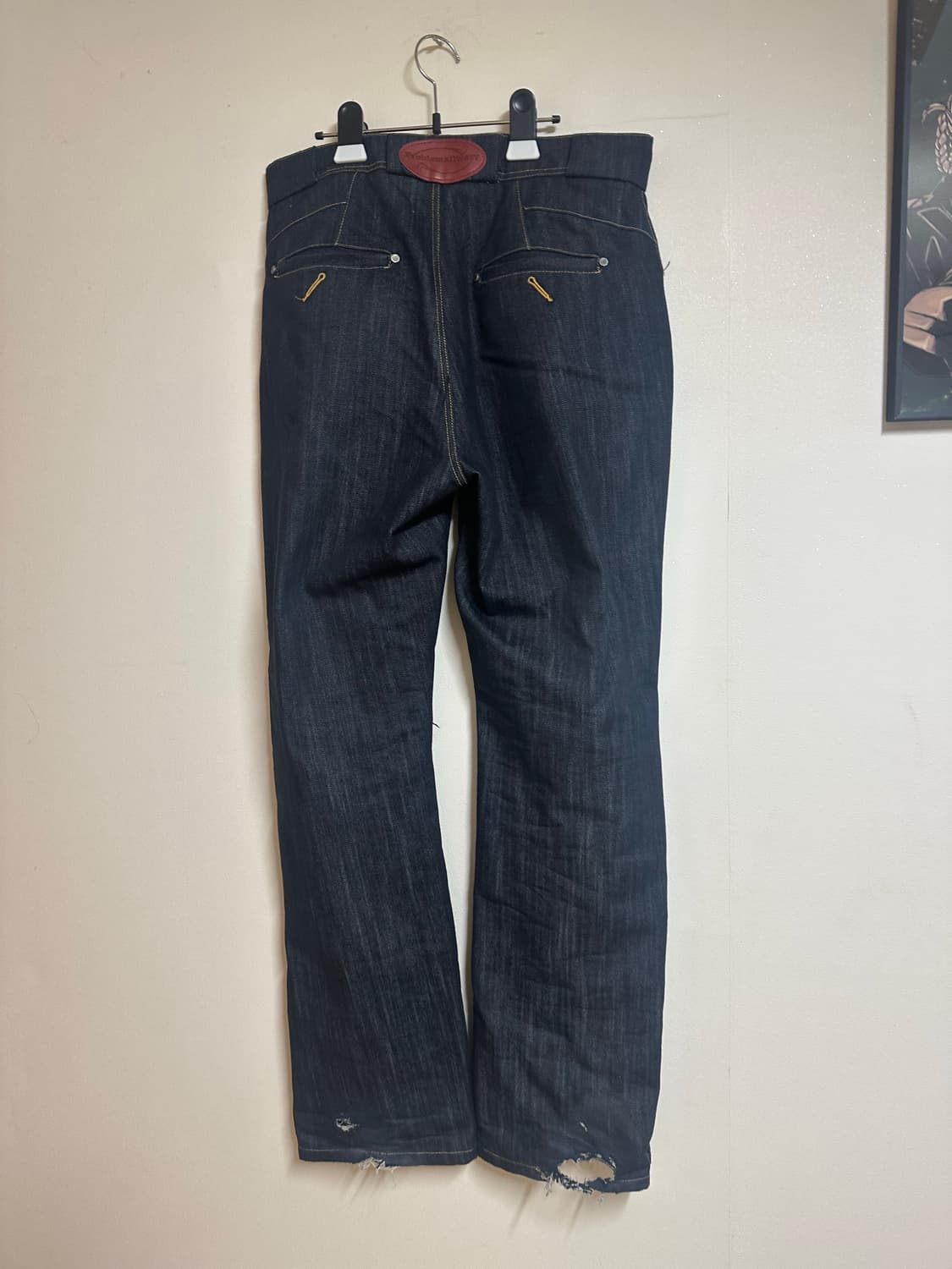 프라블럼올웨이즈 사이드 스냅 오프 데님 팬츠 LEAF  상품이미지3