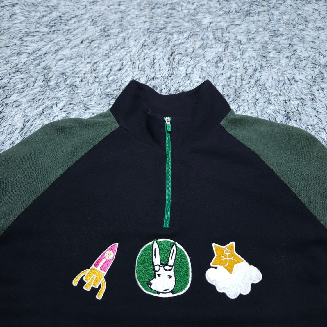 까스텔바작)90 여자 방풍반집업 반집업니트 / 왕눈이샵 상품이미지3