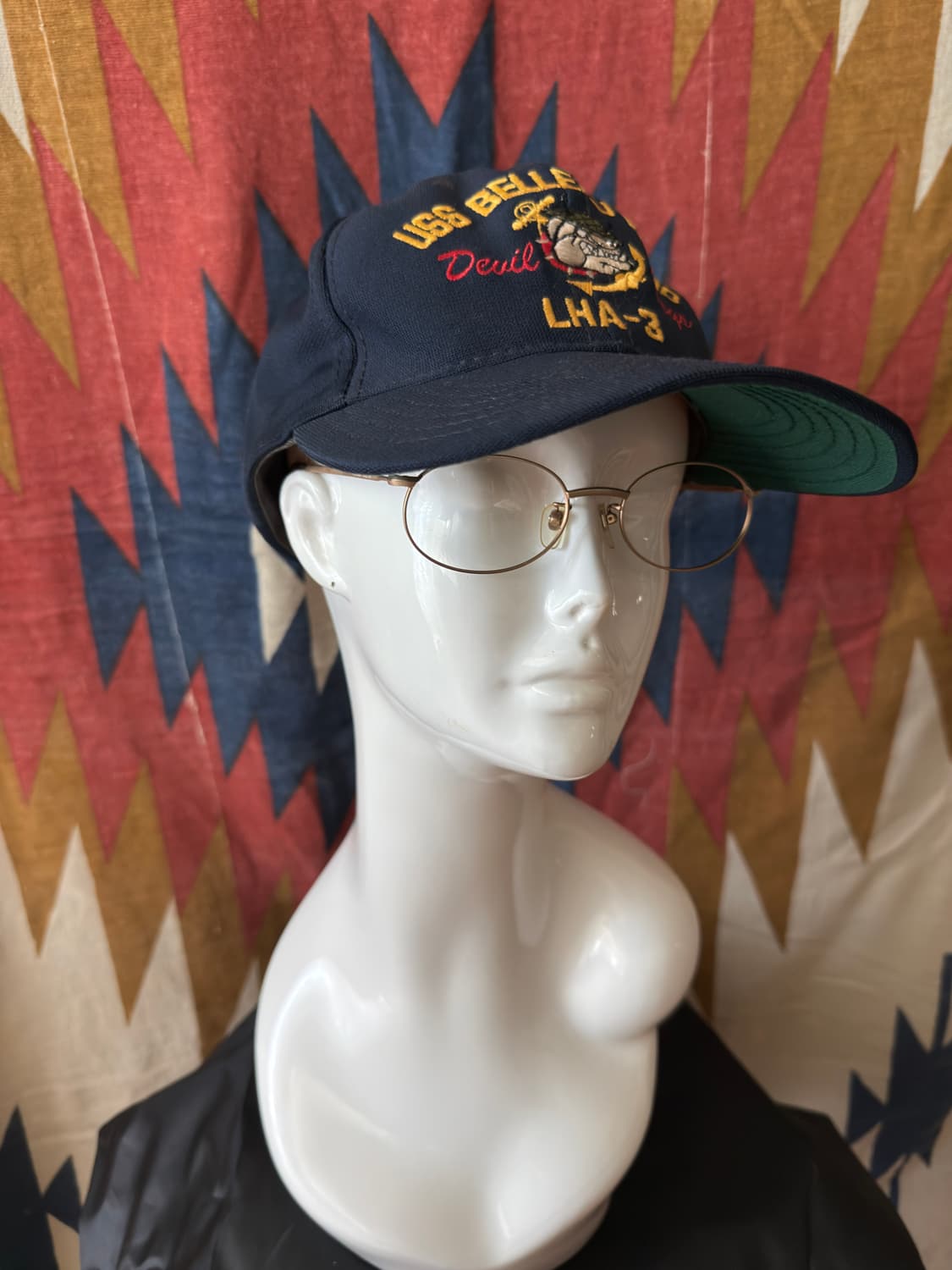오리지널 밀리터리 USS BELLEAU WOOD LHA-3 Cap 상품이미지2