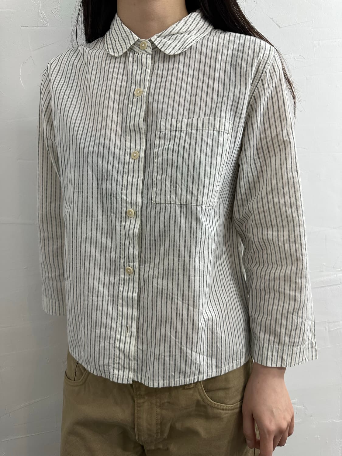 magaret howell stripe shirt 상품이미지4