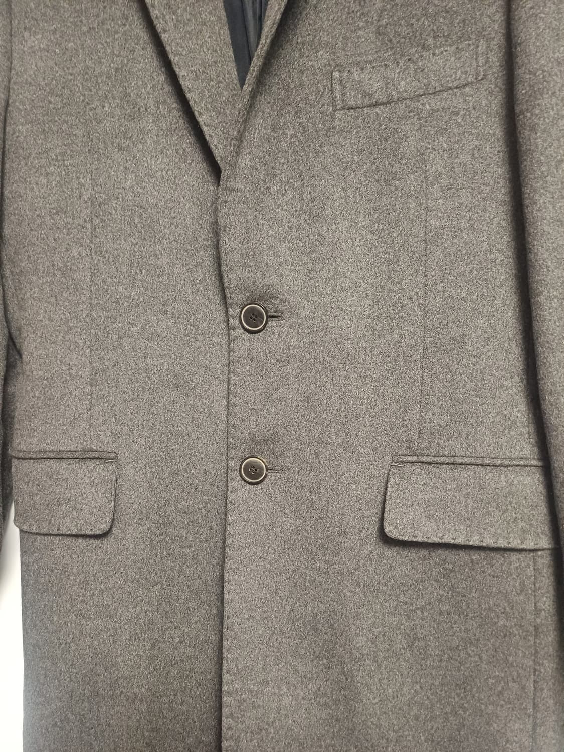 DKNY 남성 그레이 울 코트 95 상품이미지3
