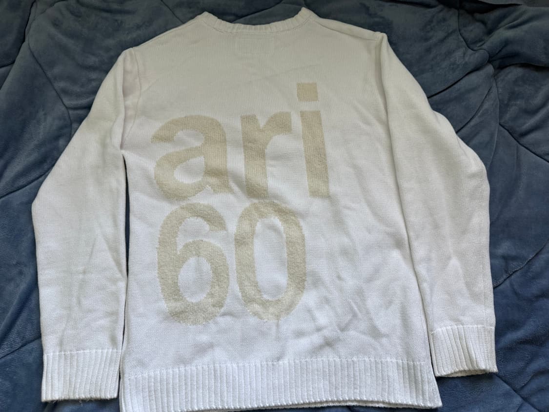 사파리스팟 니트 화이트 1사이즈 상품이미지2