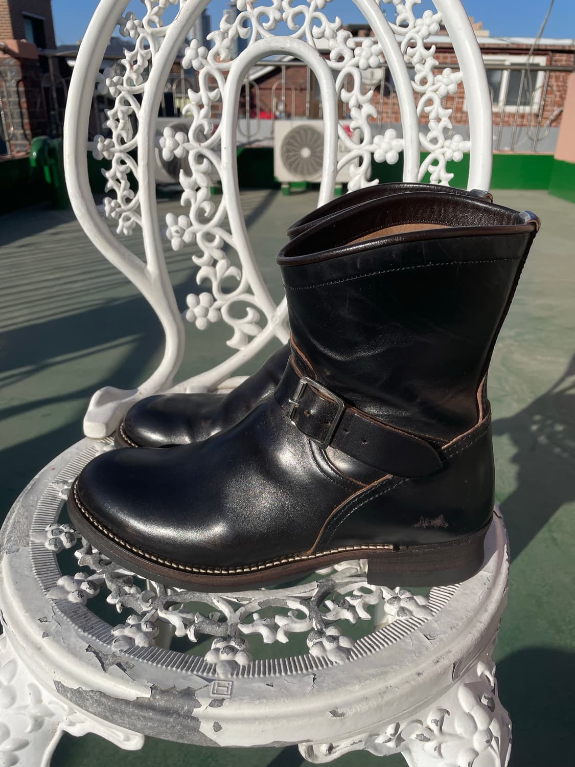 (265) 대퍼스 숏 엔지니어부츠 차심 말가죽(홀스벗) 상품이미지4