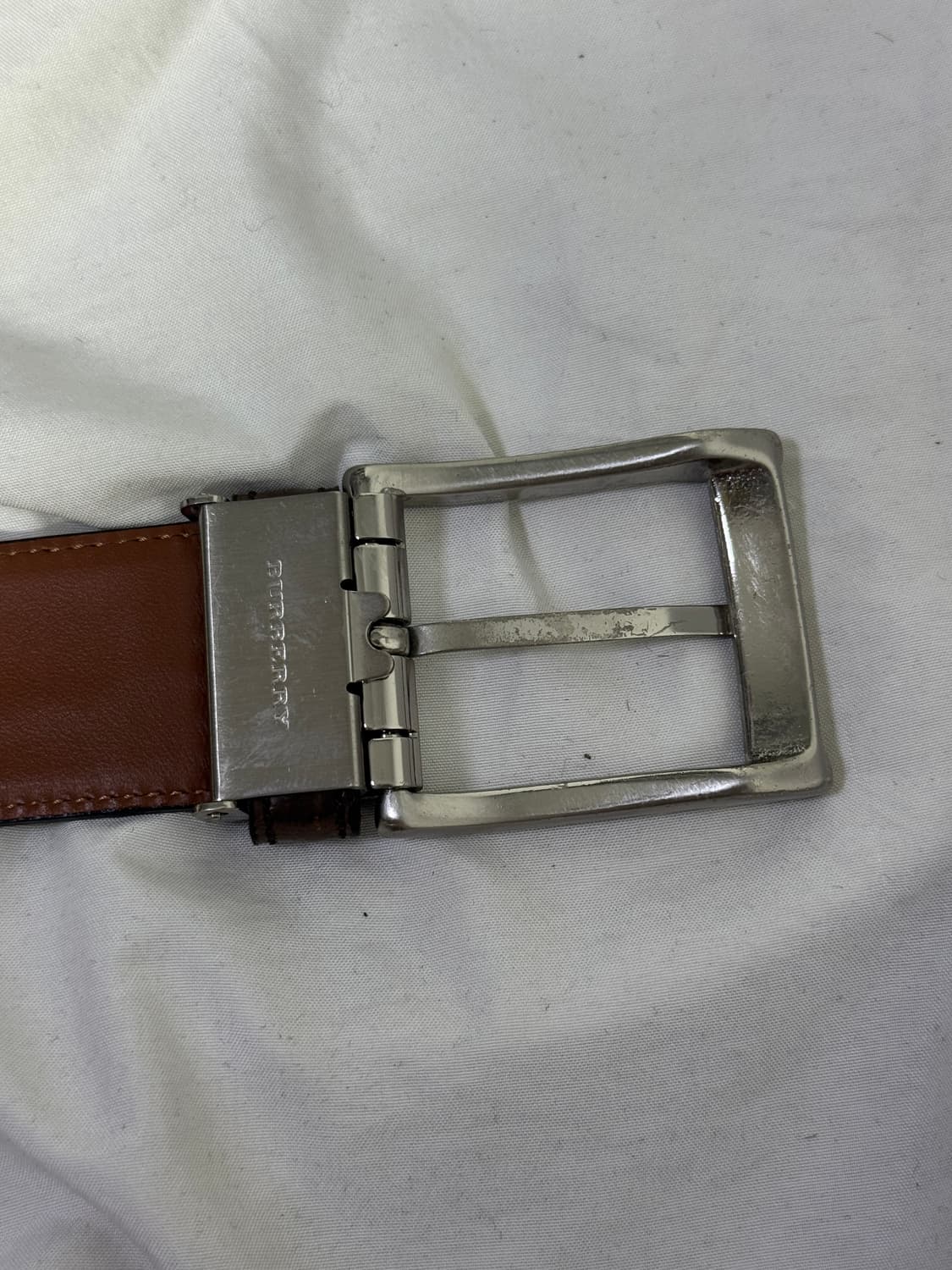 버버리 크로커다일 레더 벨트 상품이미지5