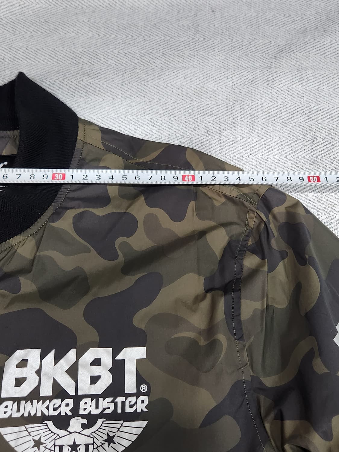 [100] BKBT M.Holiday 카모 밀리터리 봄버 바람막이 상품이미지9